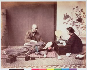 Massaggiatore giapponese, c.1890