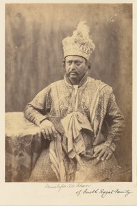 Moostafor Ali Khan della Famiglia Reale Budh da Felice Beato
