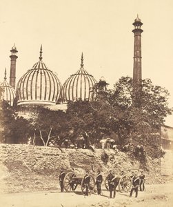 Moschea alla Porta Khyratee da Felice Beato