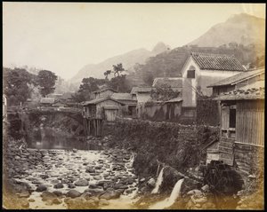 Nagasaki dalle città native del Creek da Felice Beato