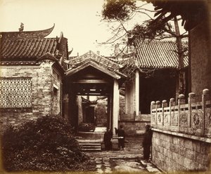 [Tempio Nume Hui Kung, Canton, Cina] da Felice Beato