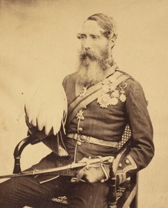 [Ritratto del Generale di Brigata Sir Charles Van Straubenzee] da Felice Beato