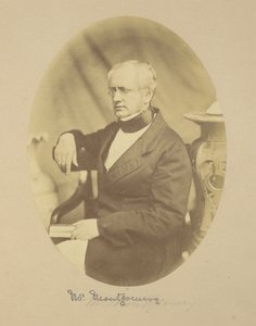 Ritratto di Sir Robert Montgomery, Esq., B.C.S, Commissario Capo a Oude da Felice Beato