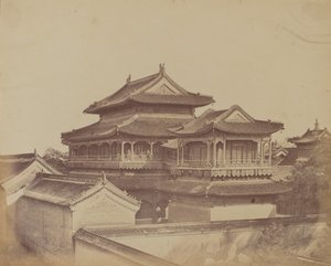 Tempio di Confucio, Pechino, ottobre 1860 da Felice Beato