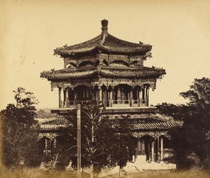 Il grande palazzo imperiale (Yuan Ming Yuan) prima dell