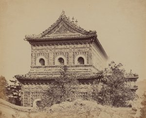 Il Grande Palazzo Imperiale di Porcellana Yuen Min Yuen, Pechino, 18 Ottobre 1860 da Felice Beato