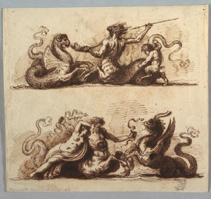 Bythos e Aphros da Felice Giani