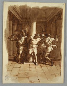 Disegno, pagina di taccuino da Felice Giani