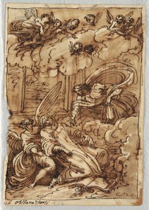 Estasi di Santa Teresa dopo il circolo di Francesco Albani