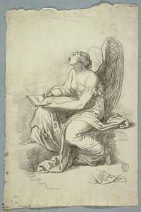 Mnemosine, madre delle Muse da Felice Giani