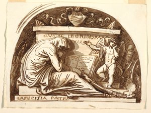 Monumento sepolcrale per Leonida Spada da Felice Giani