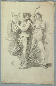 Tersicore, Musa della danza ed Erato, Musa della poesia amorosa