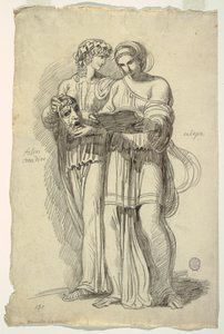 Talia, Musa della Commedia e Calliope, Musa della Poesia Epica