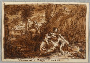 La Fuga in Egitto, Dopo Domenichino da Felice Giani