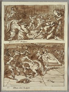 Il Ratto delle Sabine da Felice Giani