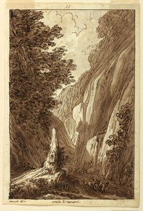 La strada per Caprarola da Felice Giani