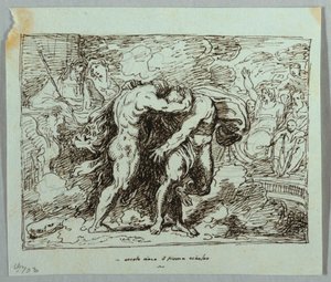 La Lotta tra Ercole e il Dio del Fiume Acheloo