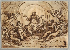 Vergine Ascendente con Concerto di Angeli