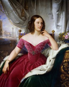 Ritratto di Marie Friederike Charlotte von Wurttemberg da Felice Schiavoni