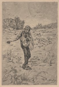 Il seminatore di parabole da Félicien Rops