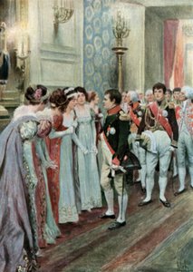 Una ricezione alle Tuileries da Felicien baron de Myrbach Rheinfeld