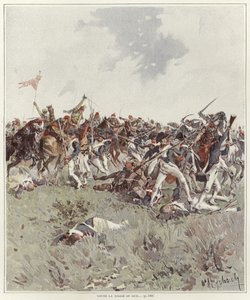 Una battaglia della guerra rivoluzionaria francese da Felicien baron de Myrbach Rheinfeld