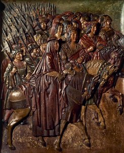 I Re Cattolici ricevono le Chiavi di Granada da Felipe Bigarny or Vigarny