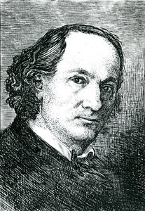 Charles Baudelaire (1821-67) da Felix (after) Bracquemond