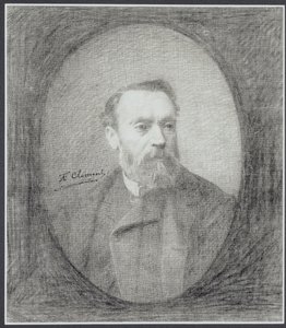 Autoritratto da Felix Auguste Clement