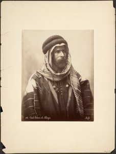 Sceicco beduino di Palmira da Félix Bonfils