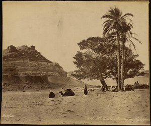 Il Cairo, Monti Libici da Félix Bonfils