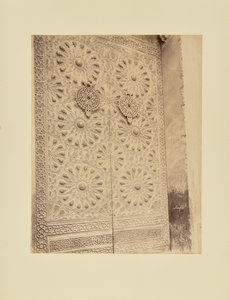Moschea Moayed - La porta da Félix Bonfils