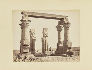 Nubia. Tempio di Kerdasêh, Egitto da Félix Bonfils