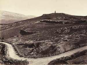 Il Monte Pnyx o il Monte dei Trenta Tiranni, Atene da Félix Bonfils