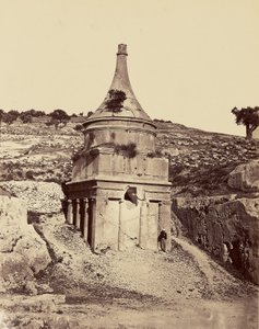 Tomba di Assalonne - Gerusalemme da Félix Bonfils