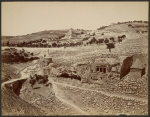 Valle di Giosafat da Félix Bonfils