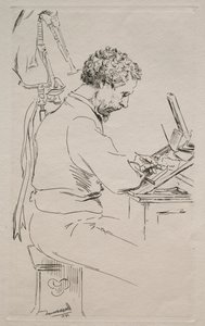 Charles Kean da Felix Bracquemond
