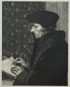 Erasmo, dopo Holbein da Felix Bracquemond