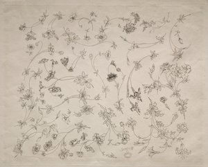 Disegni floreali per piatti e bordi n. 14 da Felix Bracquemond