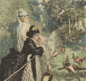 Nel giardino zoologico da Felix Bracquemond