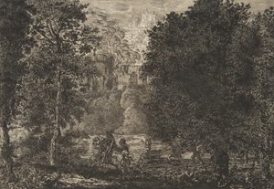 La fiamma è vicina al fuoco, circa 1853-5 da Felix Bracquemond