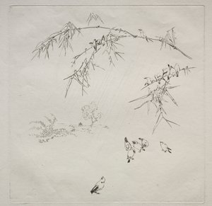 Servizio parigino (servizio Haviland): Pioggia (n. 10)
