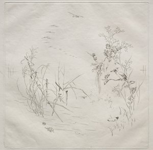 Servizio parigino Haviland: Calma n. 3 da Felix Bracquemond