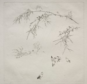 Servizio parigino Haviland: Pioggia n. 10, 1875
