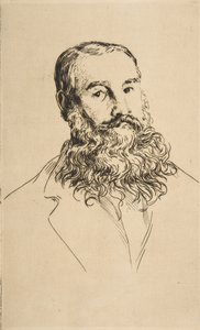 Ritratto di Charles Leland da Felix Bracquemond