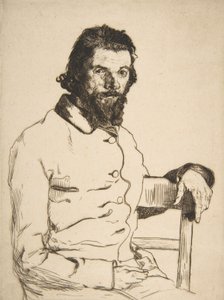 Ritratto di Charles Meryon, 1853 da Felix Bracquemond