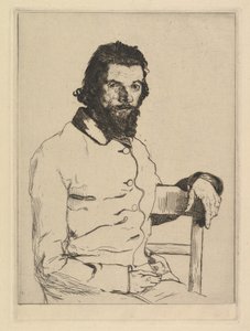 Ritratto di Charles Meryon da Felix Bracquemond