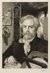 Ritratto di Edmond de Goncourt