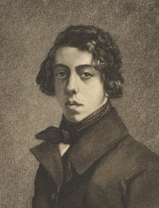 Ritratto di Théodore Chassériau, 1893 da Felix Bracquemond