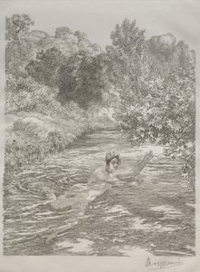 Il bagnante, c. 1860-70